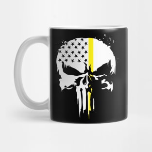 911 Dispatcher - First Responder - Thin Gold Line Mug